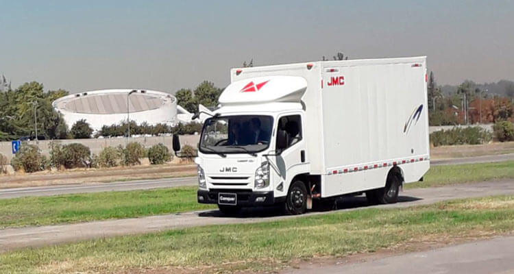 Jmc Aterriza En Chile Con El Primer Camion Electrico De Reparto Urbano Atacama Noticias