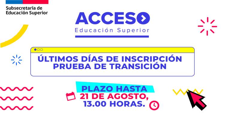 Últimos días de inscripción a la Prueba de Transición para ...