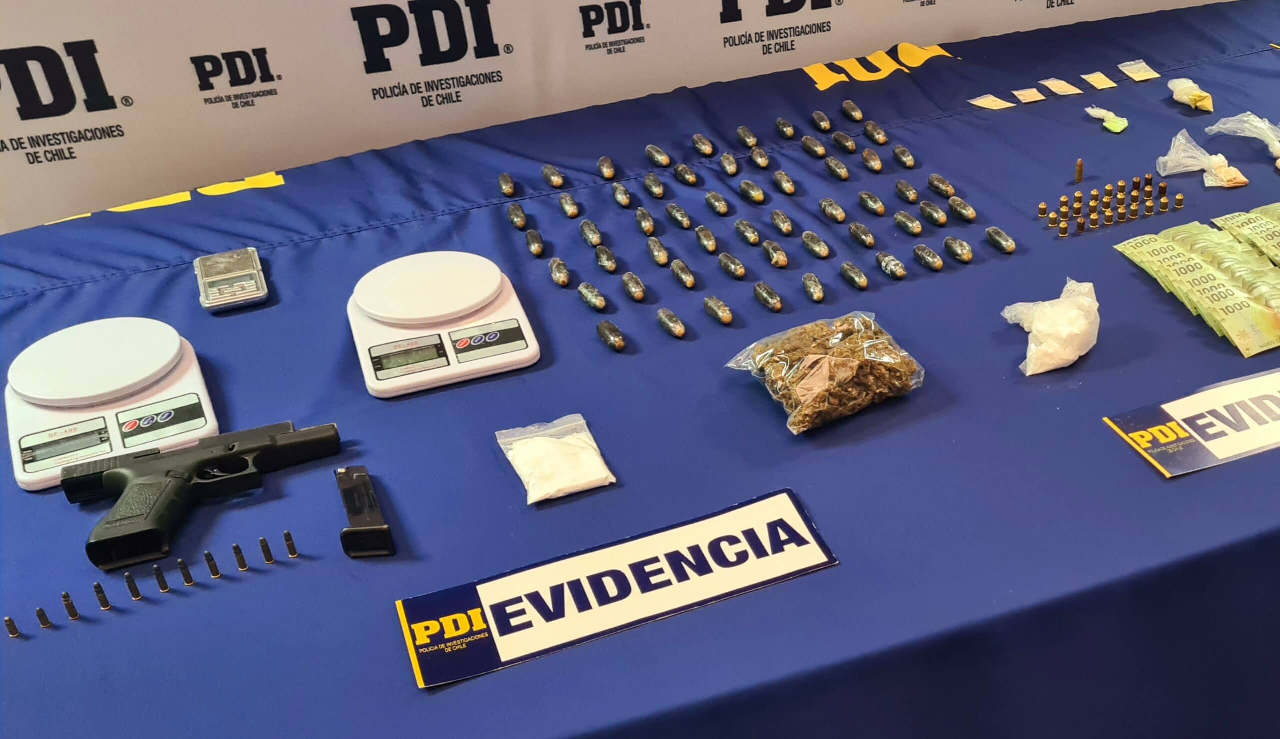 Copiapó Pdi Desarticuló Estructura Criminal Internacional Incautado 45 Millones De Pesos En 8624