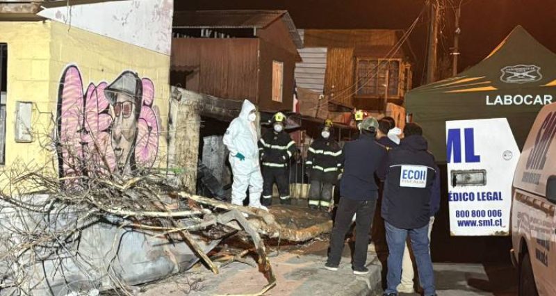 Tragedia en Copiapó: Incendio fatal bajo investigación